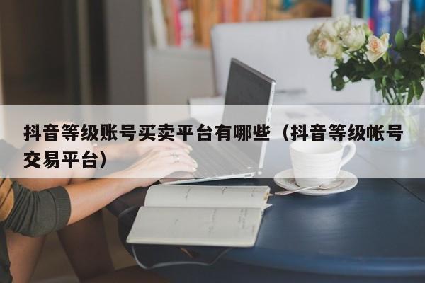 抖音等级账号买卖平台有哪些（抖音等级帐号交易平台）(图1)